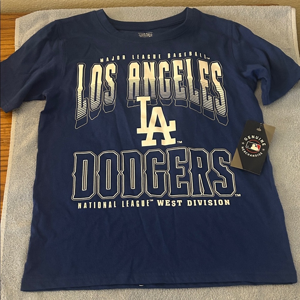 Genuine Merchandise Kids Los Angeles Dodgers Tee - Blue